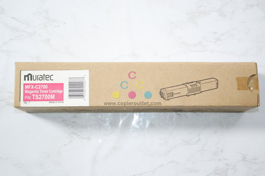 New OEM Muratec MFX-C2700 Magenta Toner Cartridge TS-2700M (TS2700M)