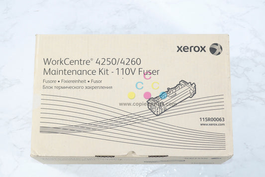 New OEM Xerox WorkCentre 4250, 4260 110V, Maintenance Kit-110v Fuser 115R00063