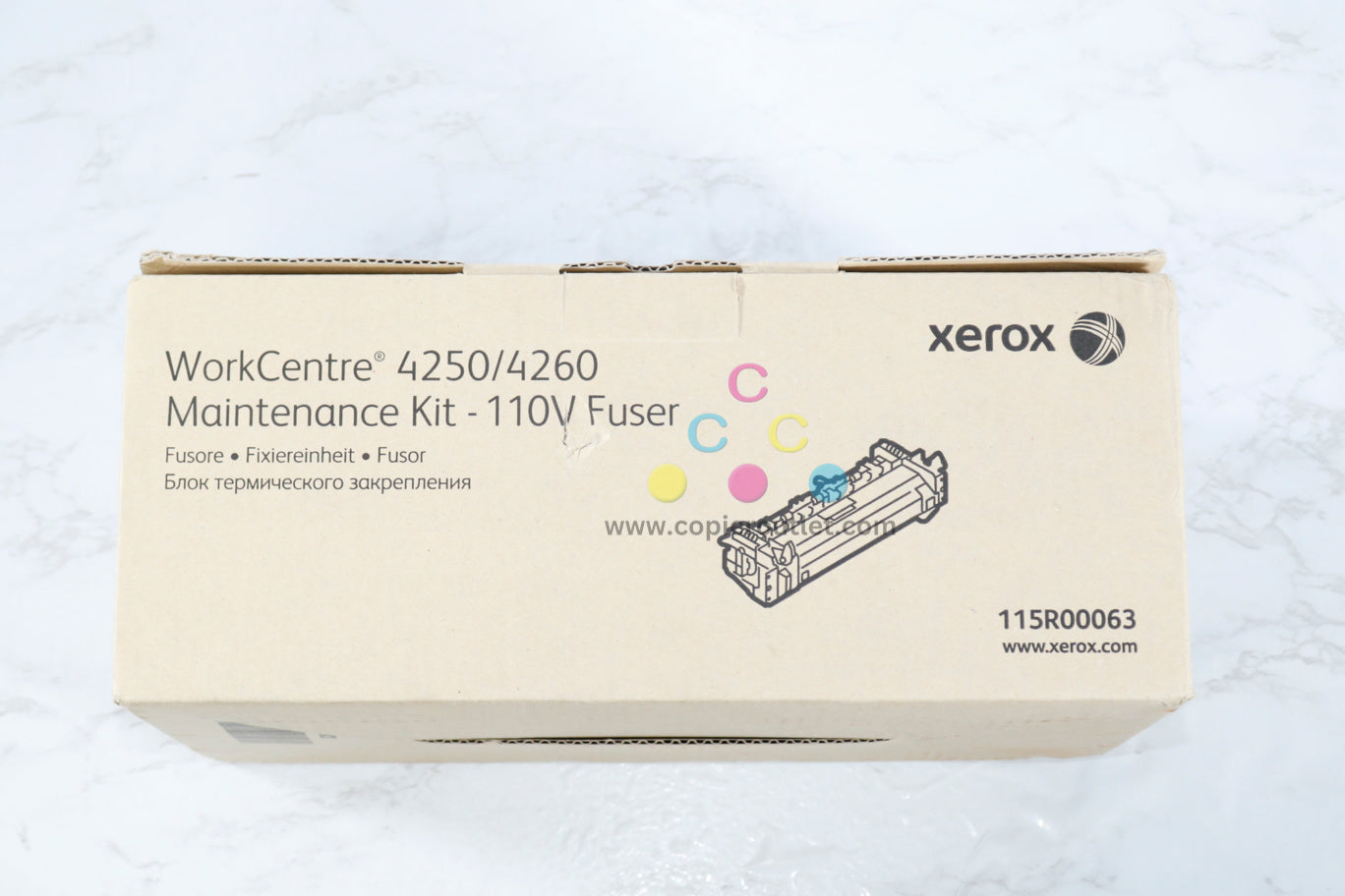 New OEM Xerox WorkCentre 4250, 4260 110V, Maintenance Kit-110v Fuser 115R00063