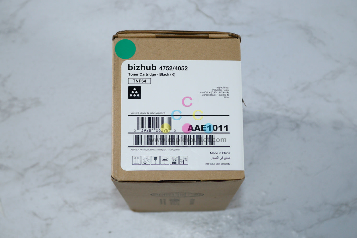 New Genuine Konica Minolta BizHub 4052, 4752 Black Toner Cartridge TNP64, AAE1011