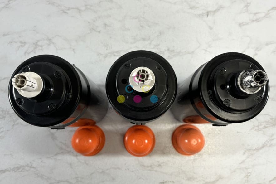 3 Genuine Canon IR 7086,7095,7095P,7105 Black Toners GPR-19 (2 Open Box, 1 Used)