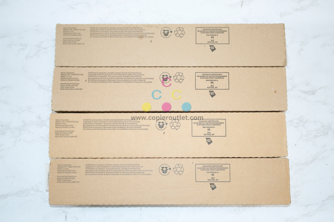 New OEM Xerox Versant 80,180,280 Press CMYK Toner Set 006R01642,1643,1644,1645