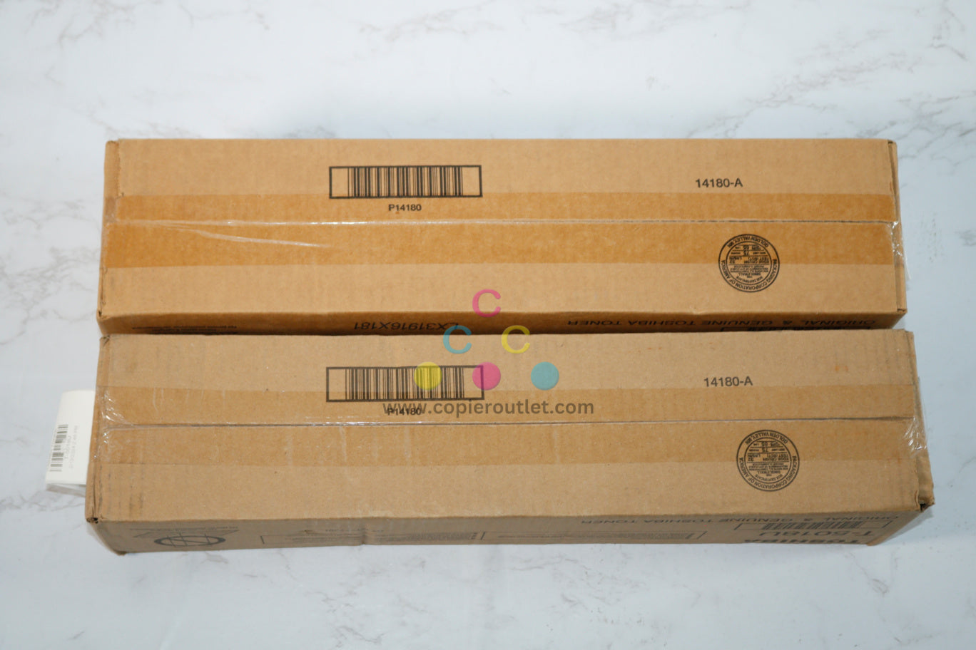 2 New OEM Toshiba e-STUDIO 2018A, 2518A, 3018A, Black Toner Cartridges T-5018U