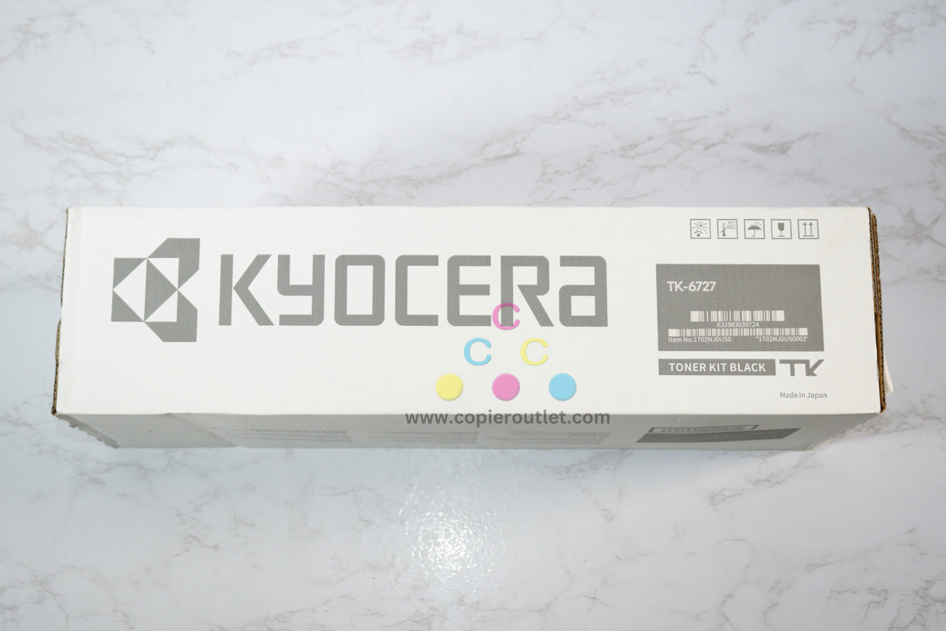 New OEM Kyocera TASKalfa 7002i/ 7003i/ 8002i, TK-6727 Black Toner Kit Cartridge