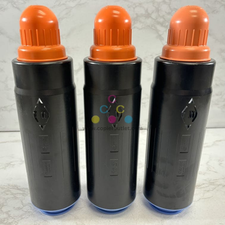 3 Genuine Canon IR 7086,7095,7095P,7105 Black Toners GPR-19 (2 Open Box, 1 Used)