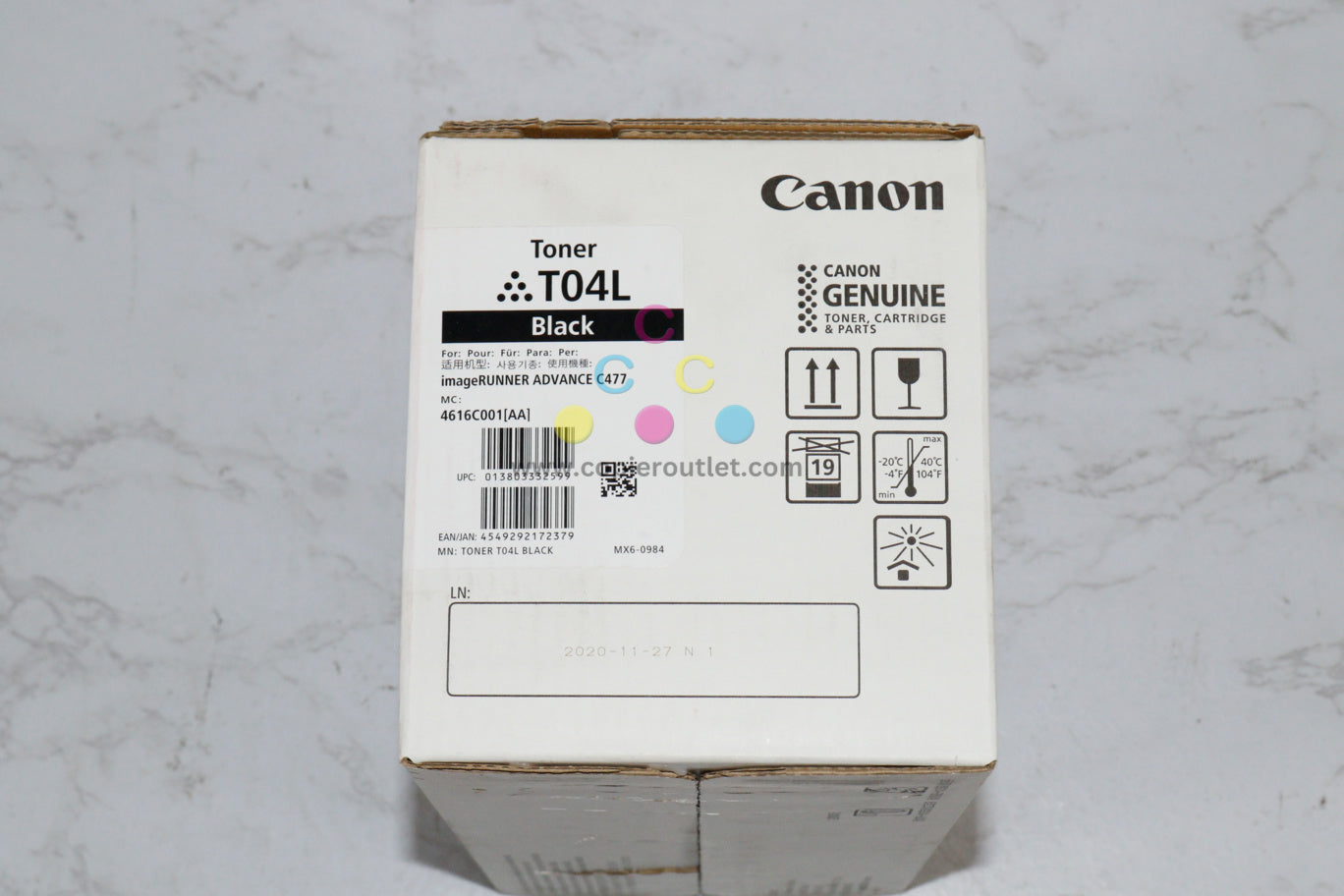 New OEM Canon imageRunner C477iFZ,C478iF,C568iF Black Toner T04L (4616C001)