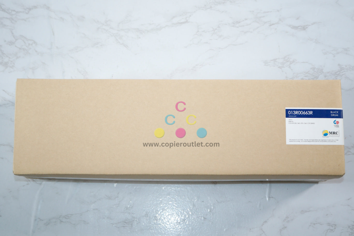 Compatible Xerox Color 550,560,570,C60,C70 Black Drum Cartridge 013R00663 (13R663)