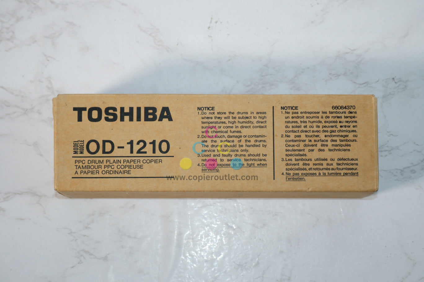 Open OEM Toshiba BD-1210, BD-2810, PPC Drum OD-1210, OD1210 / 4409824560