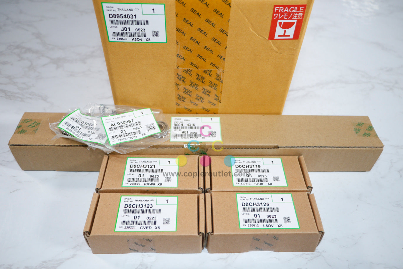 Open Box OEM Ricoh MP 2555SP,MP 3055SP,MP 3555SP Maintenance Kit PMD284240K