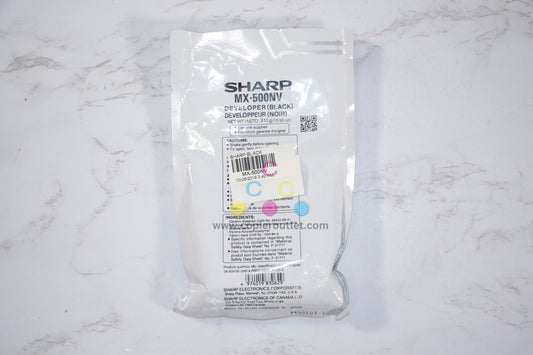 New OEM Sharp MX-M283N,MX-M363N, MX-M363U Black Developer MX-500NV/MX500NV