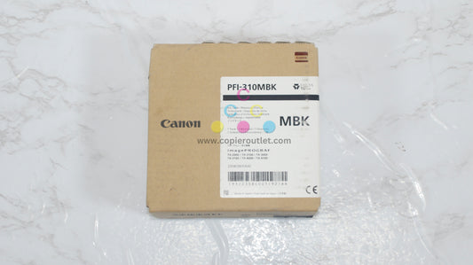 OEM Canon IPF TX-2000,TX-2100,TX-3000,TX-3100 PFI-310MBK Ink Tank, Expire 2024.12