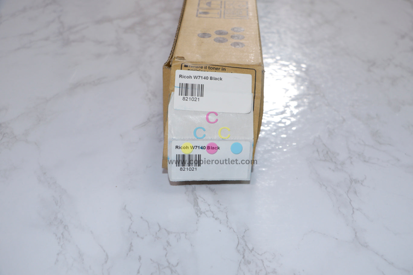 Open Box Genuine Ricoh W7140, W5100, W7100, W8140 Wide Format Black Toner 821021