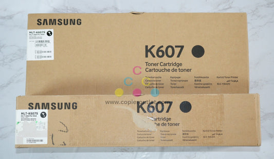 2 OEM Samsung SCX-8030ND,SCX-8040ND,SCX-8230NA Black Toners MLT-K607S