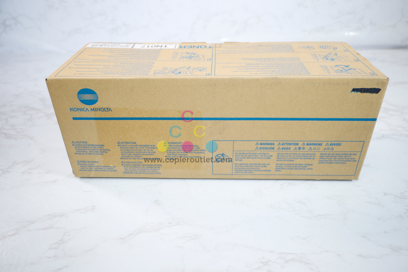 New OEM Konica Minolta AccurioPress 6120 Black Toner Cartridge TN017 / A9K1130