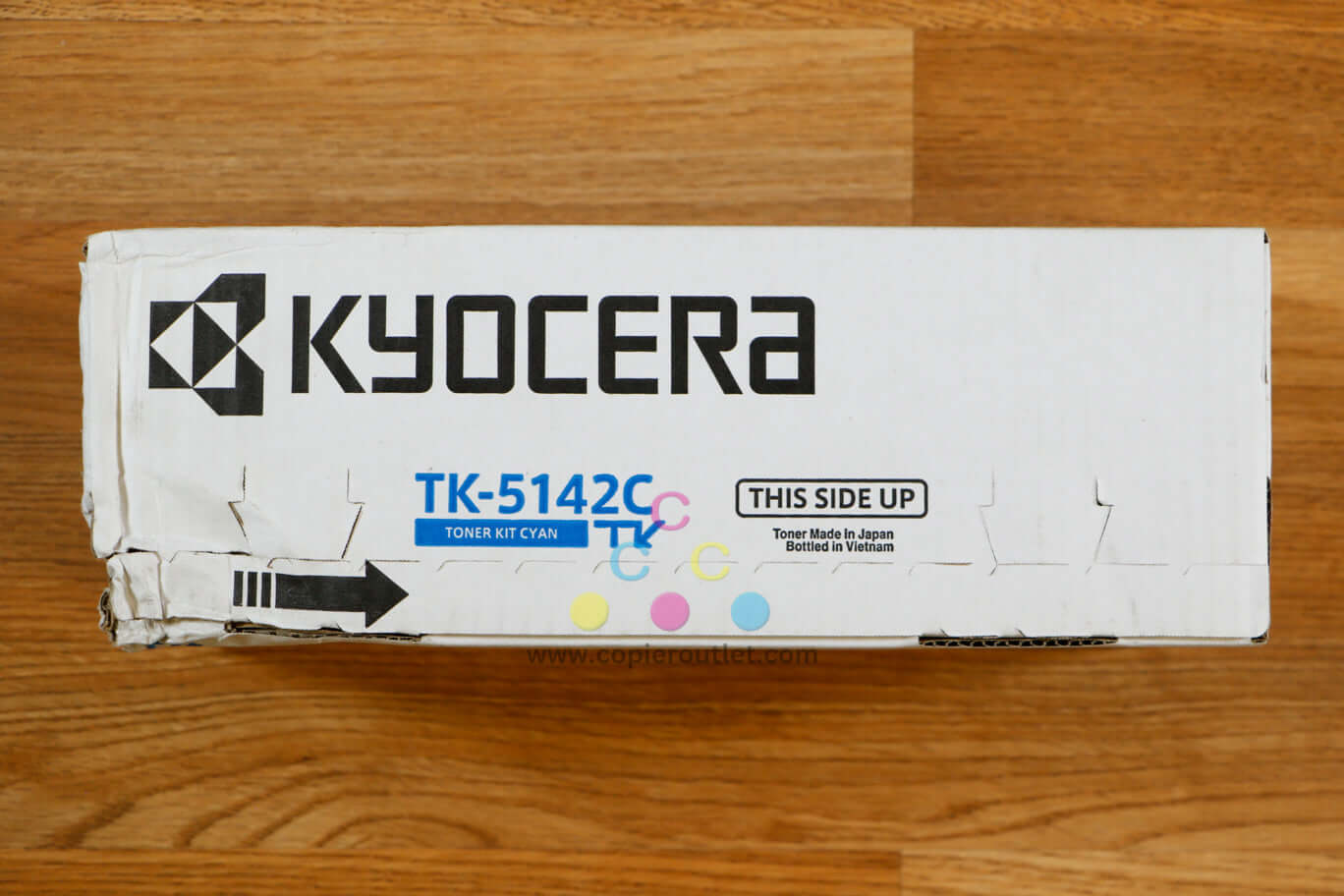 Cosmetic Genuine Kyocera TK-5142 C Toner Cart Ecosys P6130cdn/M6030cdn/M6530cdn!