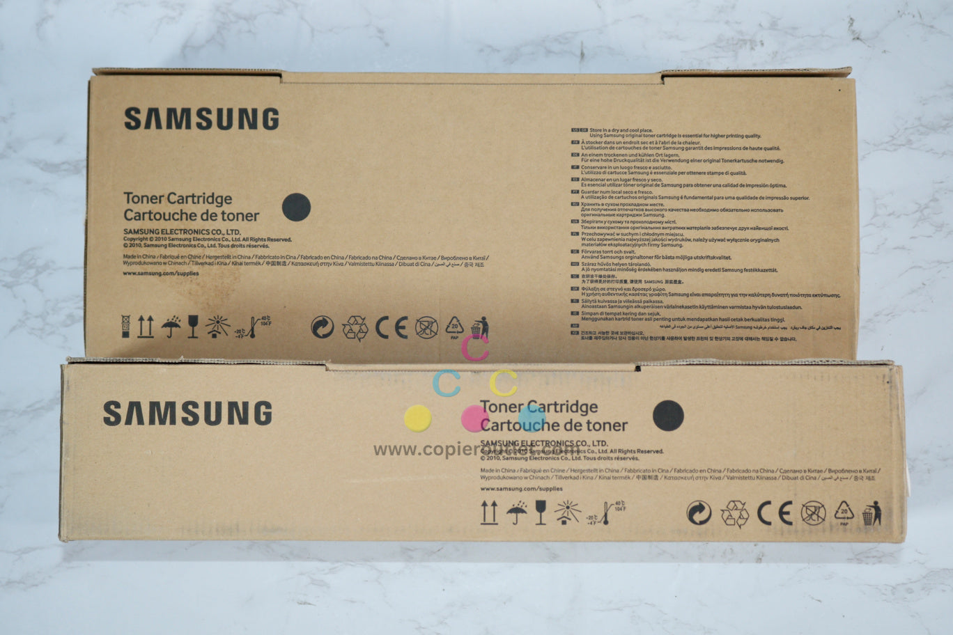 2 OEM Samsung SCX-8030ND,SCX-8040ND,SCX-8230NA Black Toners MLT-K607S