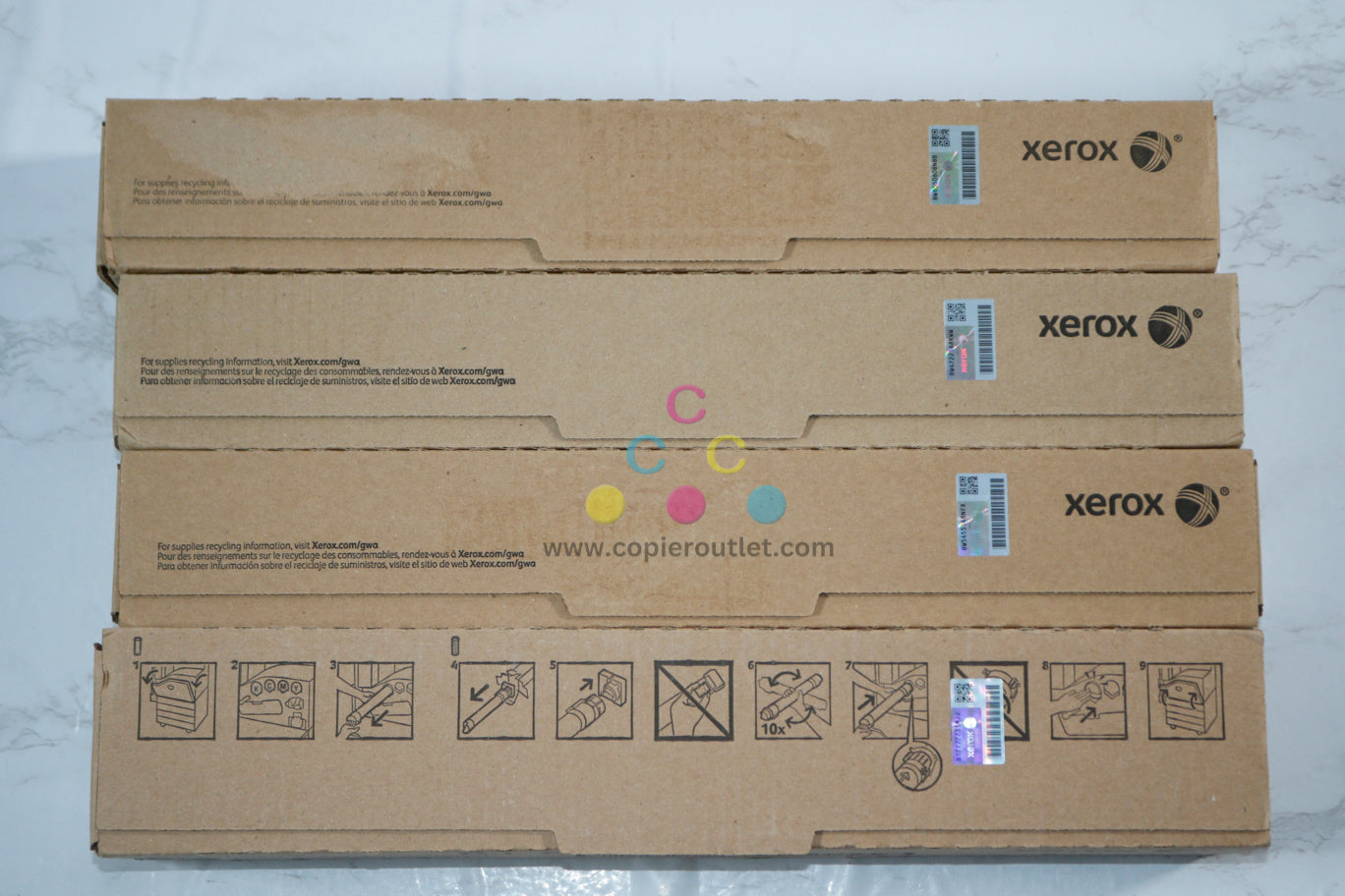 OEM Xerox Altalink C8030,C8045,C8070 CMYK Toners 006R01697,6R01698,6R01699,6R01700