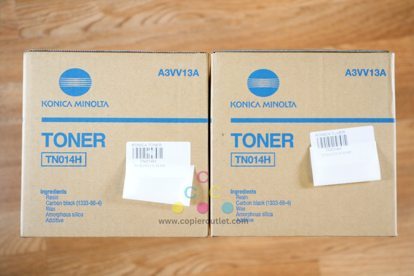 Lot of 2 Konica Minolta TN014H K Toner Cartridges BizHub PRESS 1052/1250/1250P!!