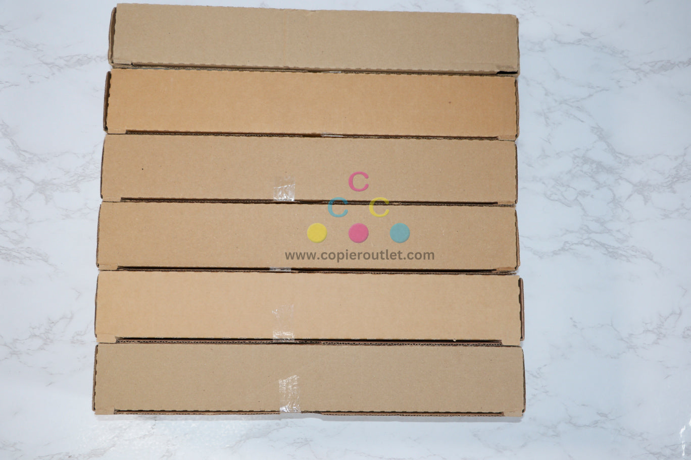 2 OEM Konica Minolta bizhub C458,C558,C658 TN514CMY Color Toners (Plain Boxes)