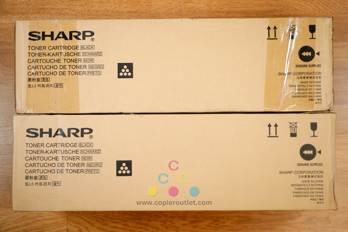 Lot of 2 Genuine Sharp MX-900NT Black Toner Cartridges MX-M1054 MX-M904 MX-M905!