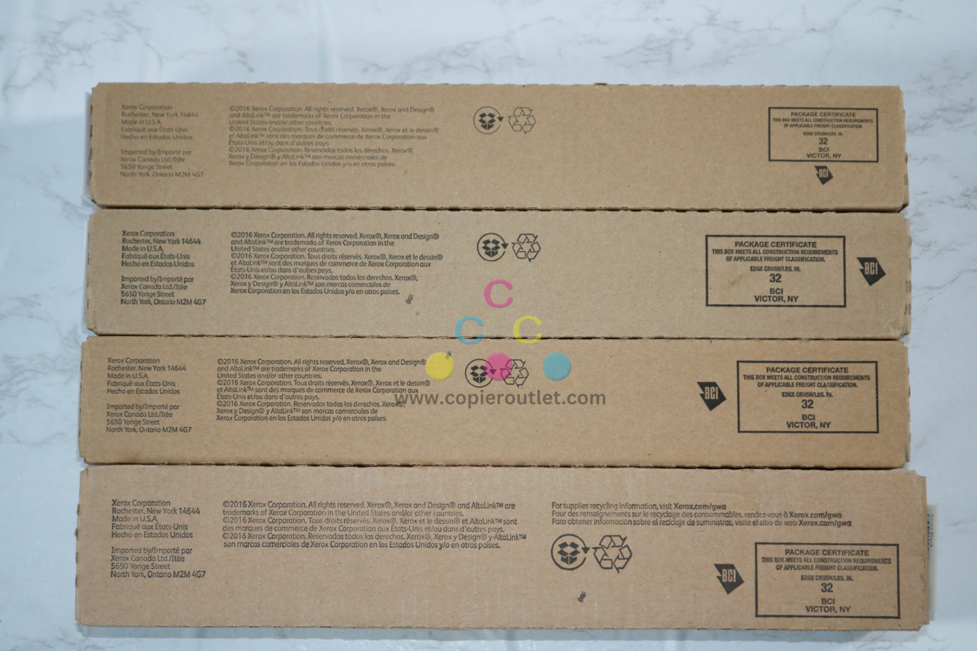 OEM Xerox Altalink C8030,C8045,C8070 CMYK Toners 006R01697,6R01698,6R01699,6R01700