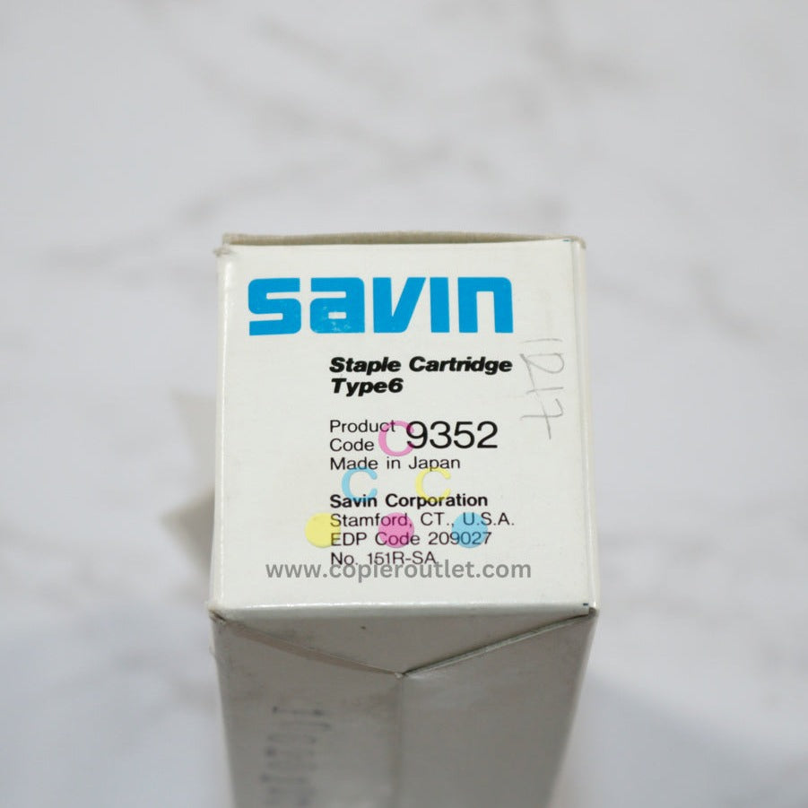 New OEM Savin 4035, 4045, 8045 Type 6 Staple Cartridge 9352, 209207, 151R-SA