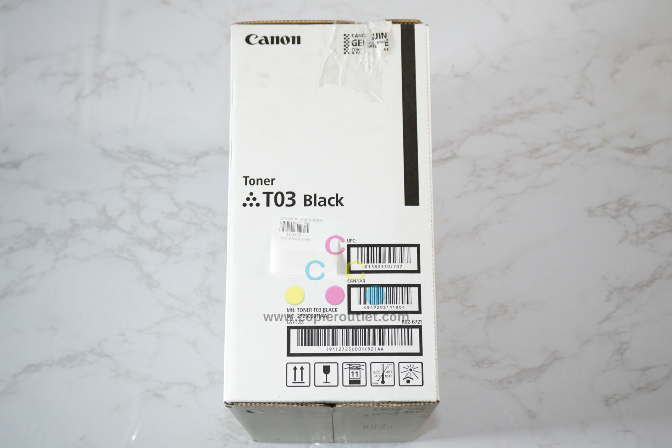 Open OEM Canon imageRUNNER ADVANCE 525,527,615 Black Toner T03(2725C001AA)