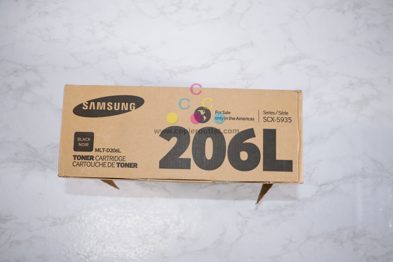 Open Box Genuine Samsung MLT-D206L Black Toner For Series SCX-5935 Same Day Ship