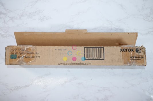 Open Box OEM Xerox Color C60, C70 Printer Cyan Toner 006R01656 Same Day Ship