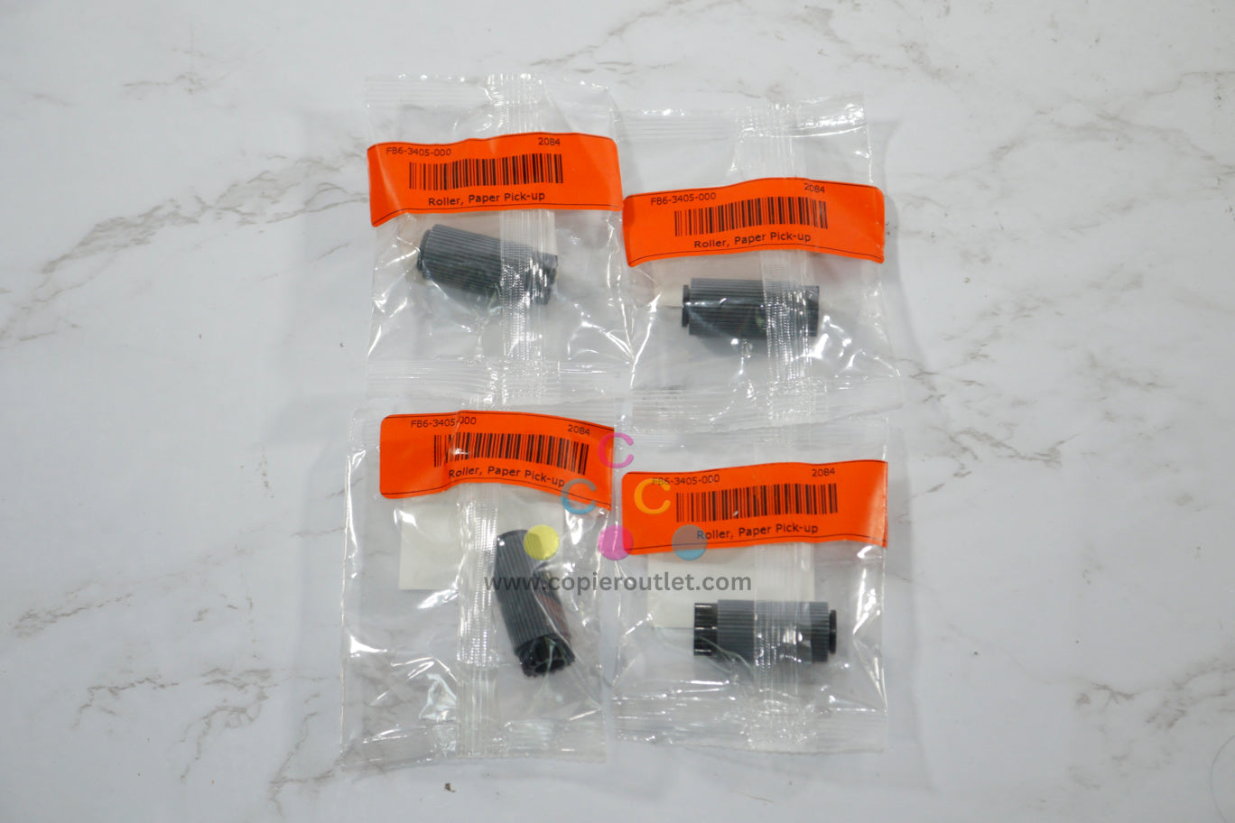 4 New OEM Canon iRUNNER 1730, 1740, 1750 Cassette Pickup Roller FB6-3405-000