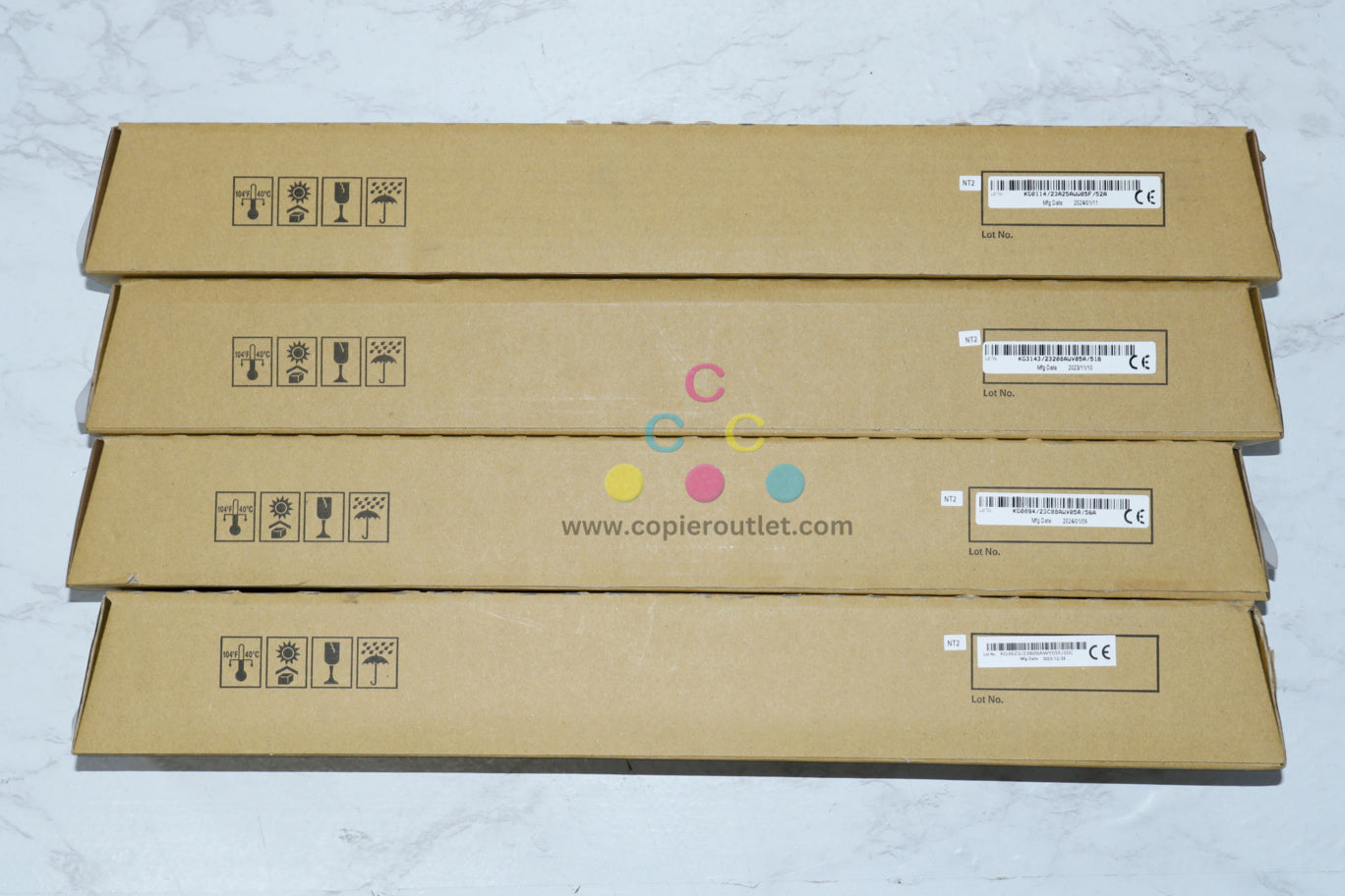 4 New Katun Compatible Sharp MX-2630N,MX-2651,MX-3050N MX-61NT MYYK Toners