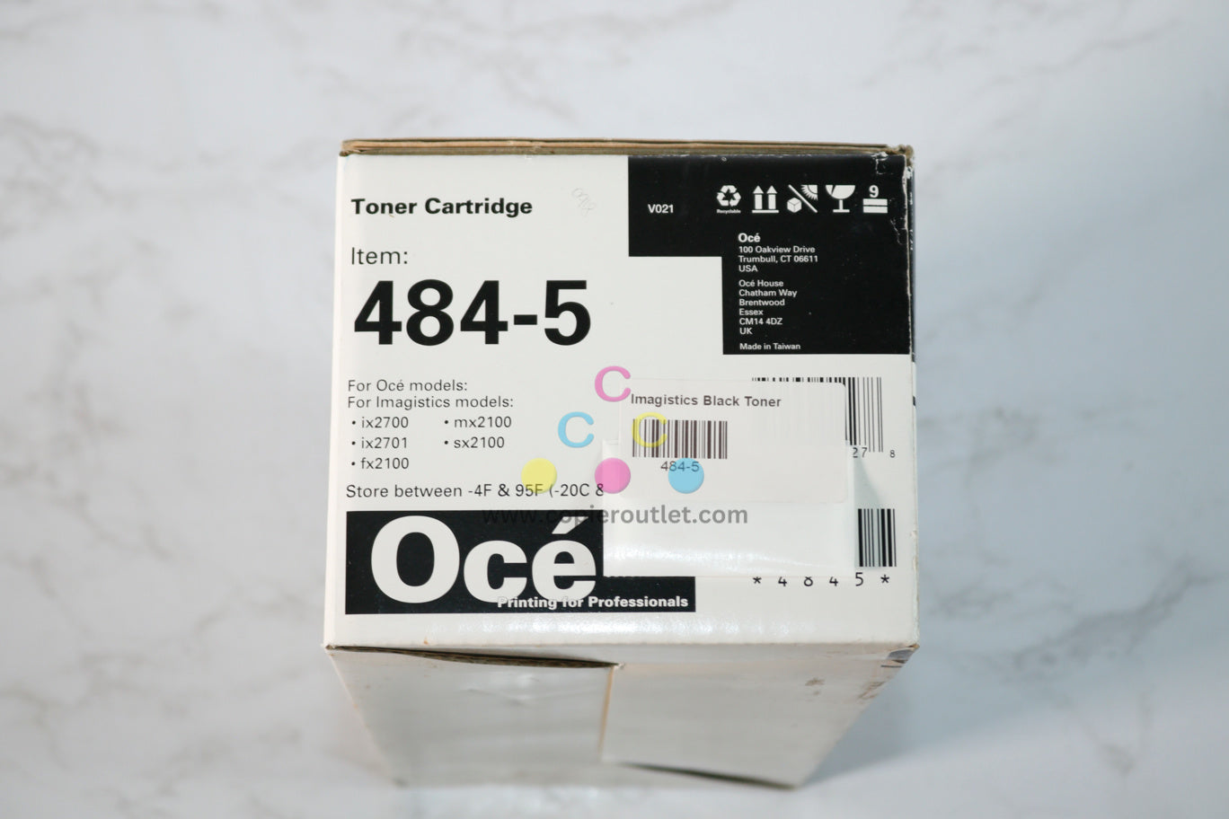 New OEM Oce Imagistics ix2700, fx2100, SX2100 Black Toner Cartridge 484-5 (4845)