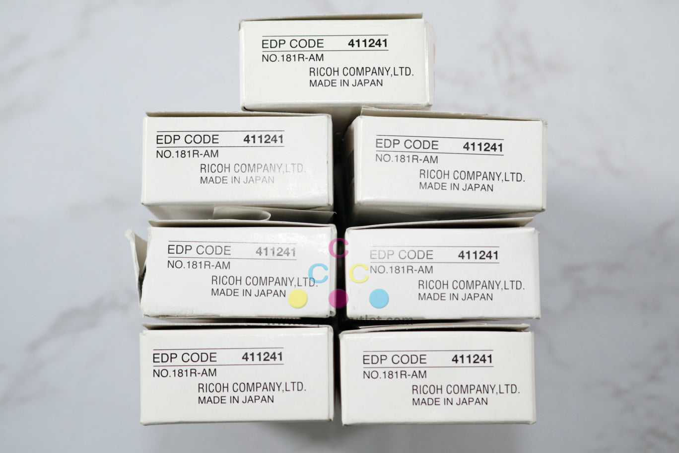 7 New OEM Ricoh SR4000,SR4020,SR4040,SR860 Staples Type L, 411241, N0.181R-AM