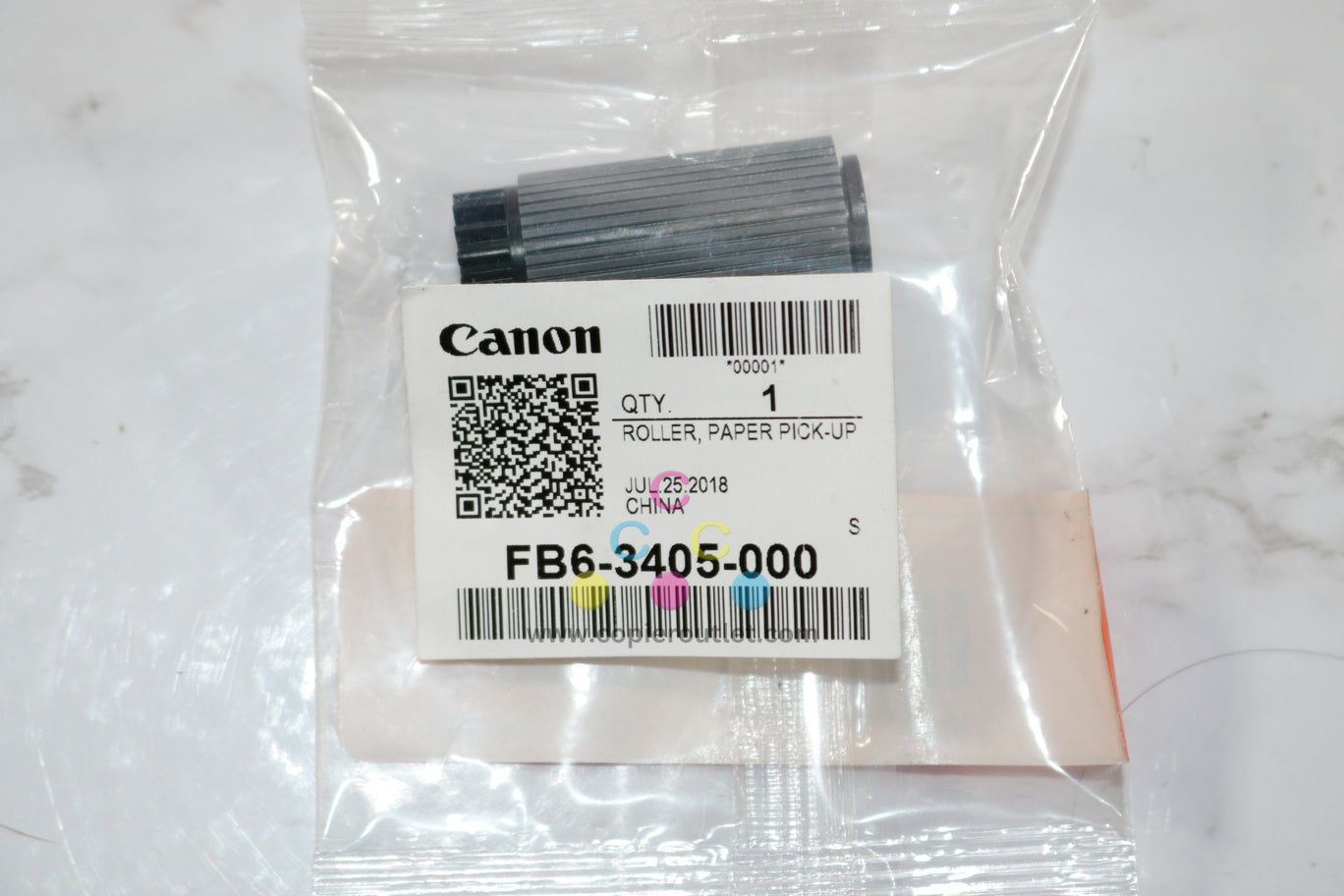 4 New OEM Canon iRUNNER 1730, 1740, 1750 Cassette Pickup Roller FB6-3405-000