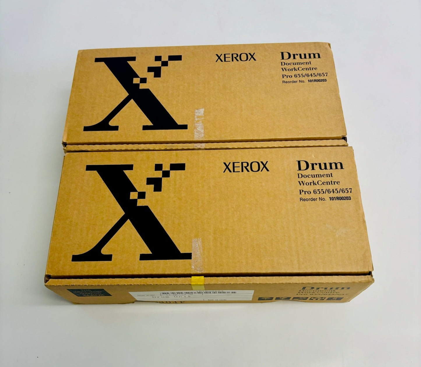2 Open Box Genuine Xerox Pro 635, 645, 657 Black Drum Cartridge 101R00203