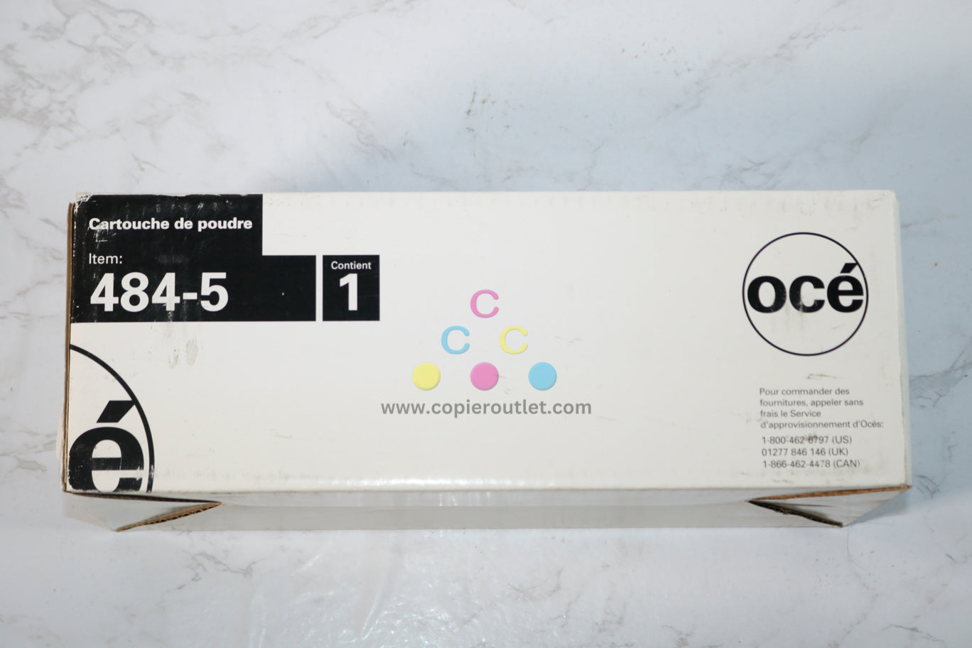 New OEM Oce Imagistics ix2700, fx2100, SX2100 Black Toner Cartridge 484-5 (4845)