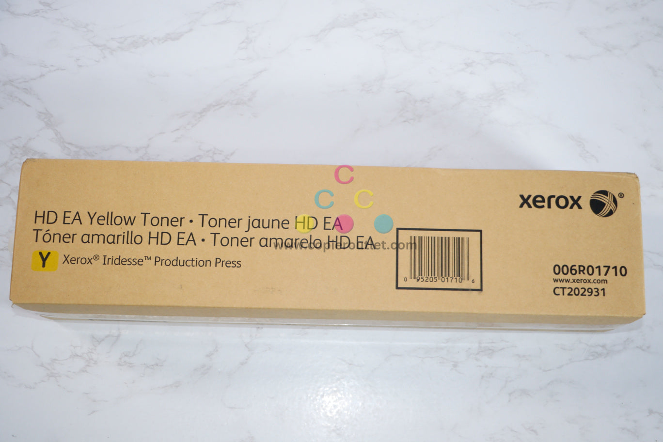 New OEM Xerox Iridesse Production Press Yellow Toner 006R01710(6R1710) Same Day Ship