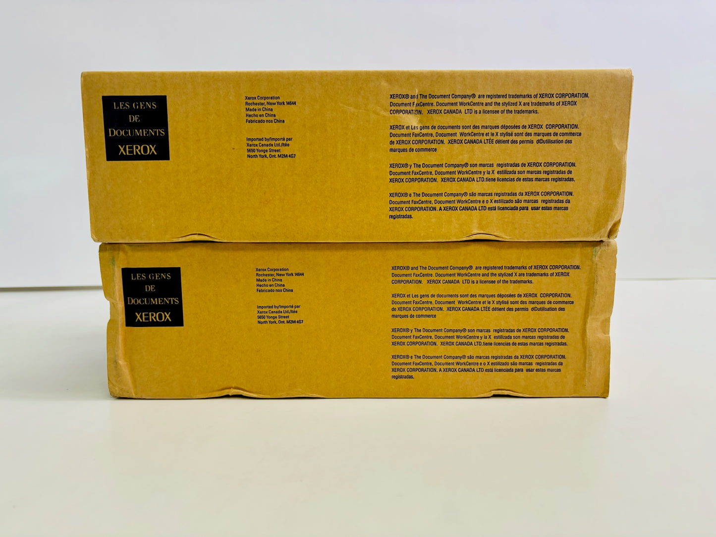 2 Open Box Genuine Xerox Pro 635, 645, 657 Black Drum Cartridge 101R00203