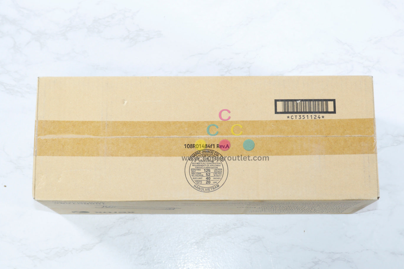 Genuine Xerox VersaLink C500, C505, Black Drum Cartridge 108R01484, CT351124