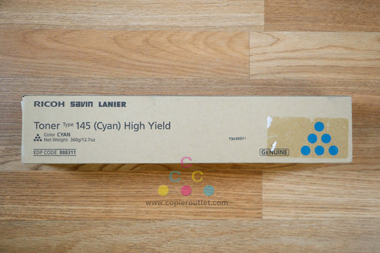 Ricoh Type 145HY Cyan High Yield Toner Cartridge Ricoh Aficio CL4000DN/SP C420DN