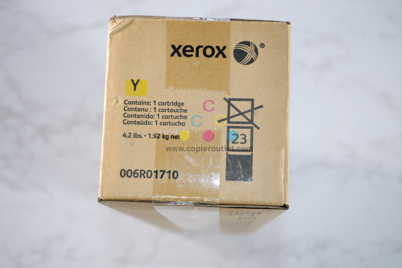 New OEM Xerox Iridesse Production Press Yellow Toner 006R01710(6R1710) Same Day Ship