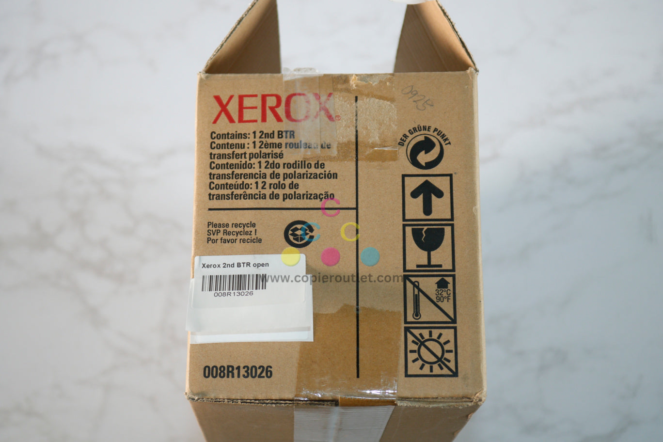 Open OEM Xerox WorkCentre 7132/ 7232, 2nd Btr Transfer Roller 008R13026 (8R13026)