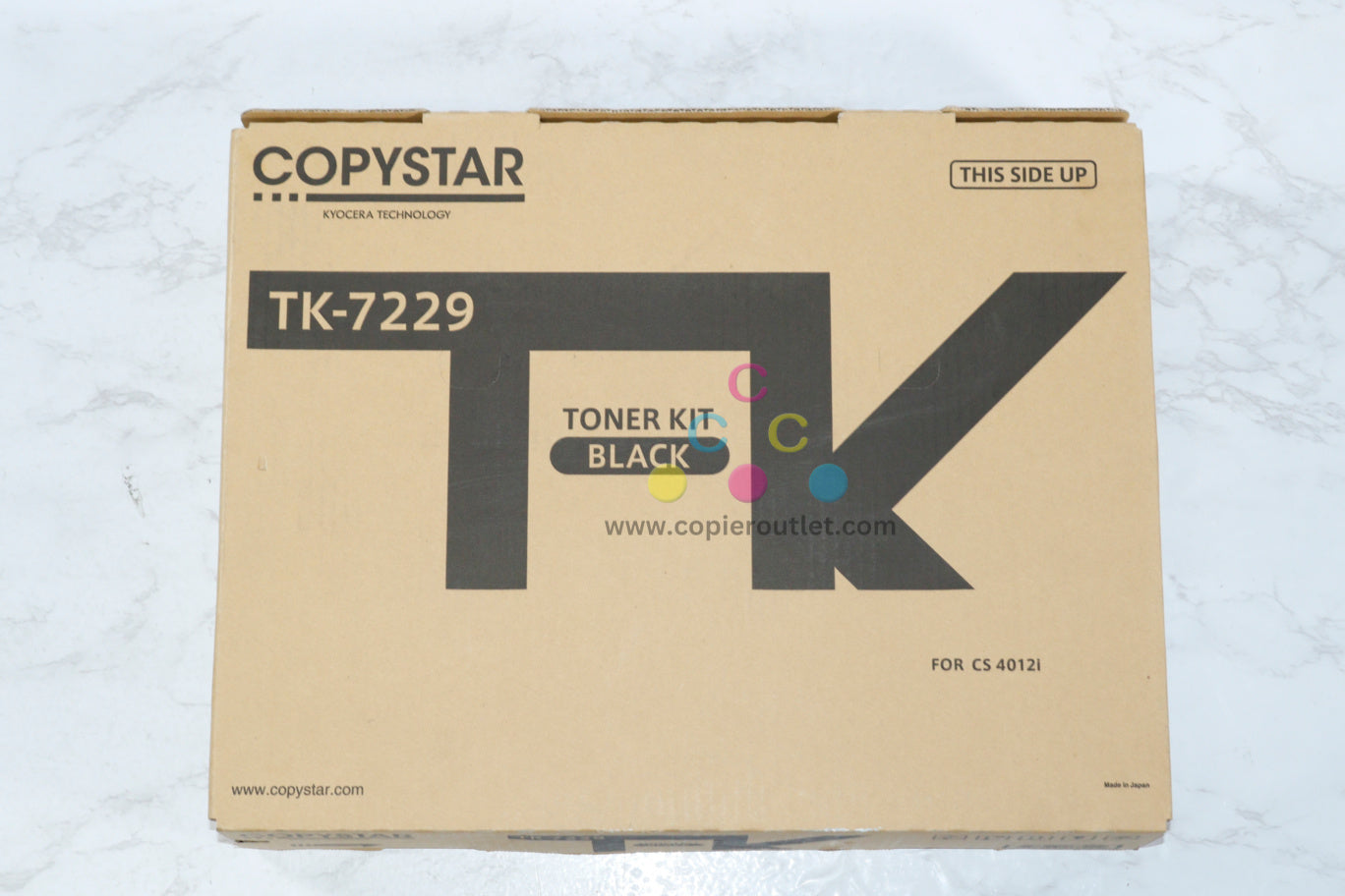 New OEM Kyocera/Copystar CS 40121 Black Toner Kit TK-7229K (TK7229) same day ship