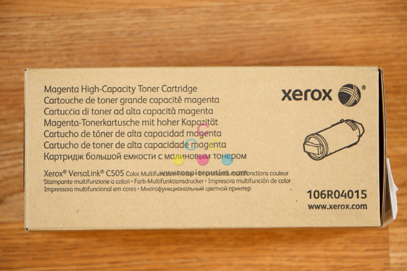 Genuine Xerox VersaLink C505 Magenta High Capacity Toner Cartridge 106R04015