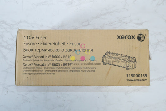 Genuine Xerox B600, B605 110v Fuser Fixing Unit Printer 115R00139 Same Day Ship!!!