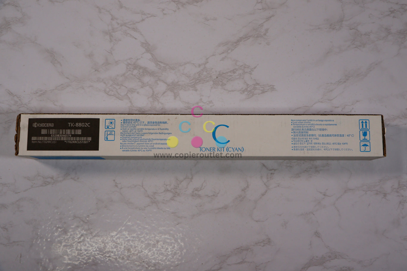 Cosmetic OEM Kyocera ECOSYS P8060cdn Cyan Toner TK-8802C Same Day Shipping!