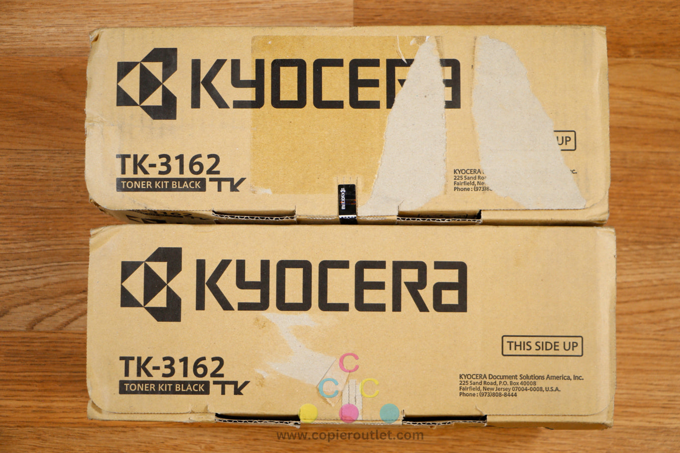 2 Cosmetic Genuine Kyocera TK-3162 Black Toner Cartridge ECOSYS M3145idn P3145dn