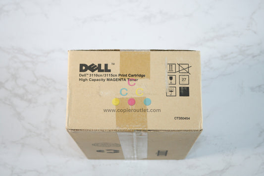 New OEM Dell Laser Printer 3110cn, 3115cn Magenta High Yield Toner RF013 (CT35045)