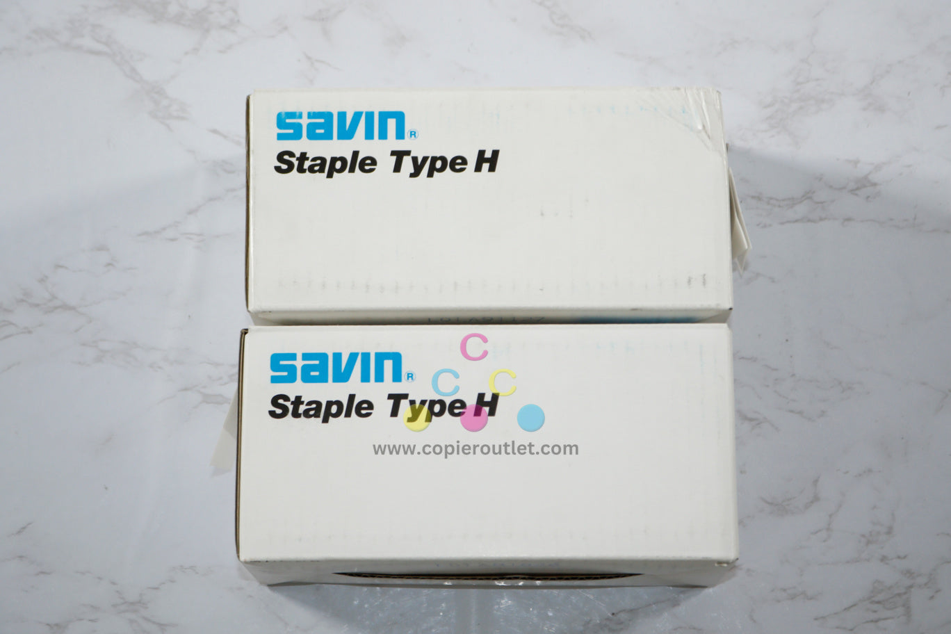 2 OEM Savin DSM 2070DP,2535,2545 Type H Staple Cartridges, 9849, 410511, 1100R-SA