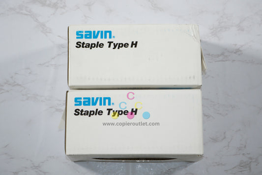2 OEM Savin DSM 2070DP,2535,2545 Type H Staple Cartridges, 9849, 410511, 1100R-SA